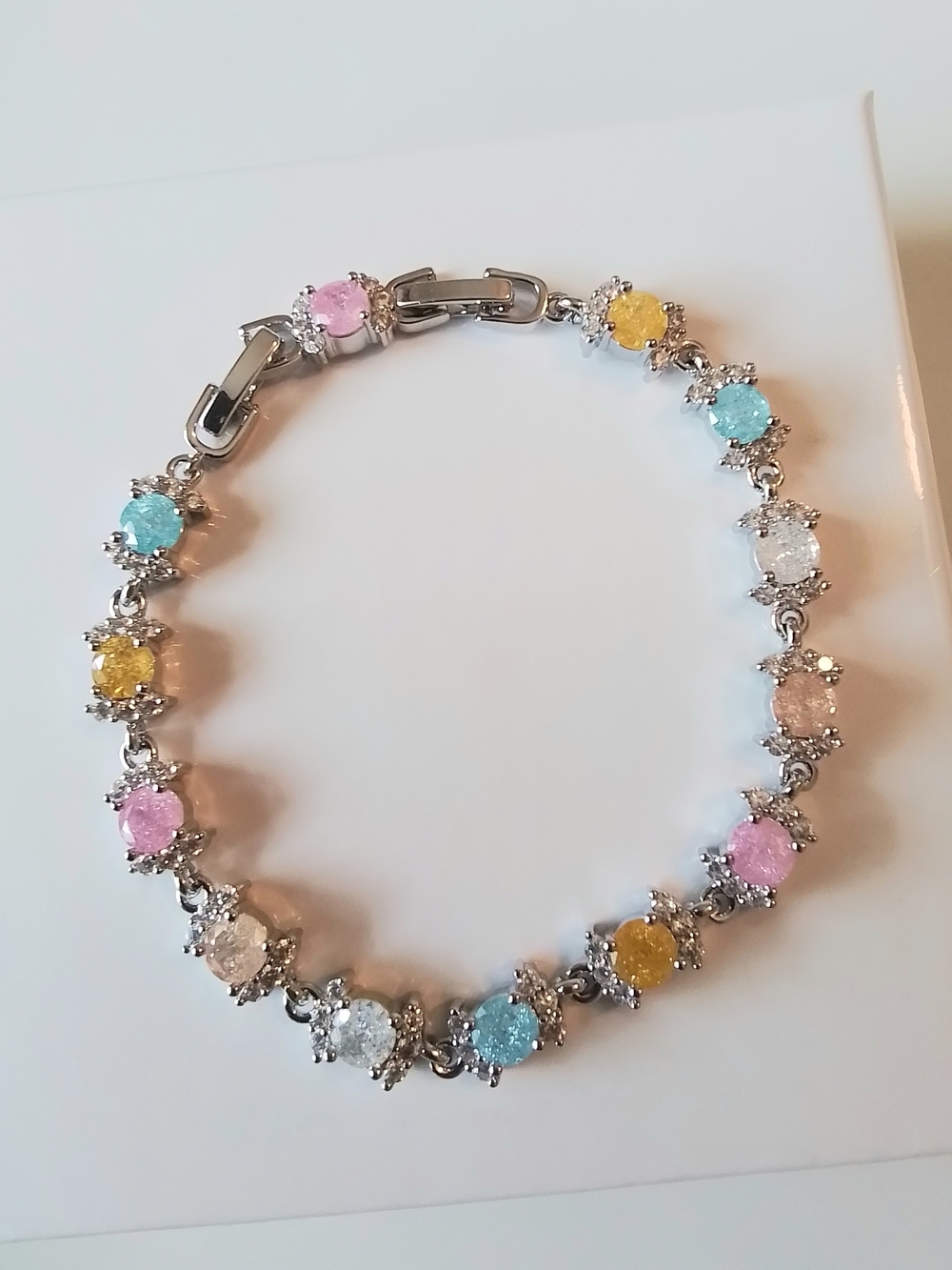Pretty Bird Candy Galaxy Tennis Bracelet